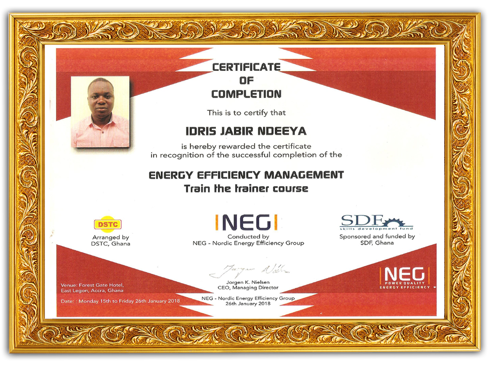 eem certificate